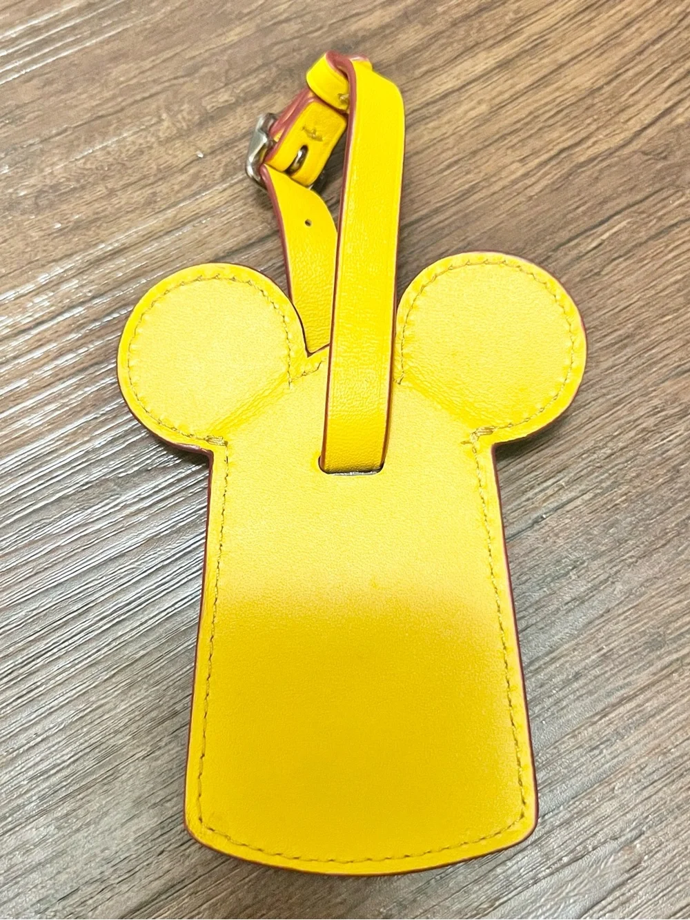 Coach Yellow Character Ear Luggage Tag